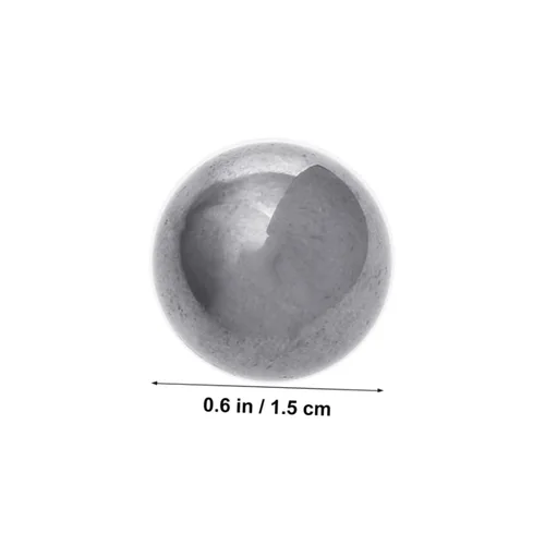 Vista 2 de Rodamientos de bolas de acero al carbono de 0.591 in de diámetro, bolas de Baoding para hombres ranura profunda de alta dureza