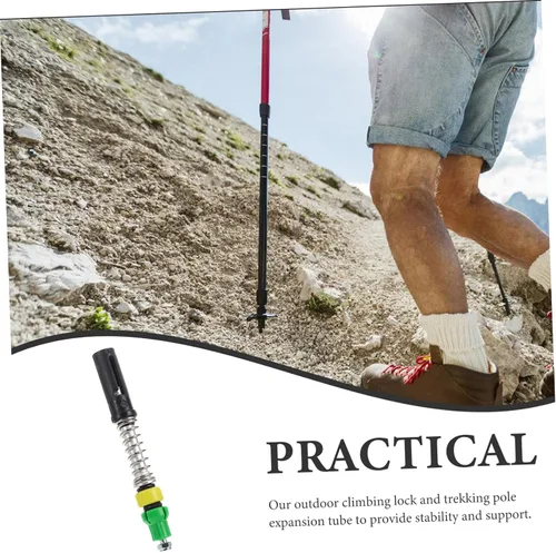 Vista 5 de HEMOTON Accessories Expansion Tubes Hiking Pole Internal Lock Trekking Pole Fittings Accessories for Trekking