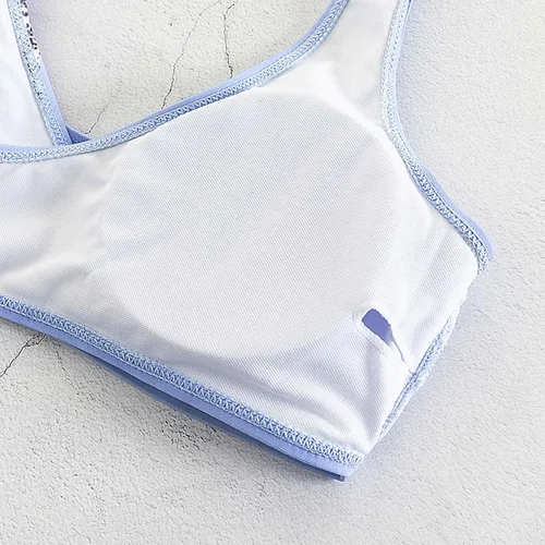 Vista 7 de Conjunto de micro bikini para mujer, conjunto de micro bikini para mujer, conjunto de bikini de playa