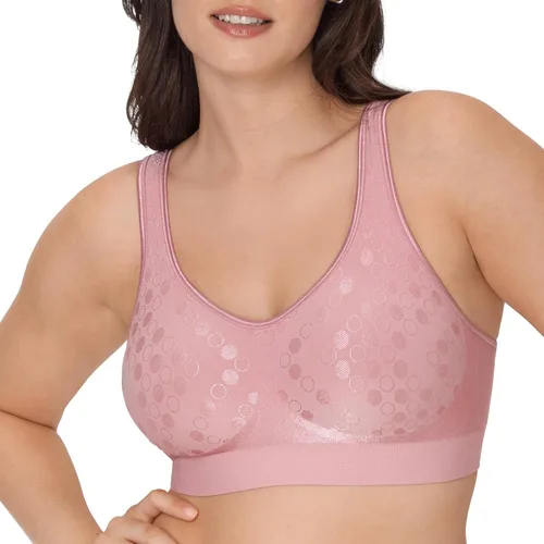 Vista 27 de Bali Sujetadores sin aros para mujer - Comfort Revolution - Brasier sin aros - Ajustable y de apoyo - Talla grande para mujer Trópico de almendras