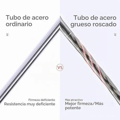 Vista 3 de Foreate Marco de Cama con Dosel de Acero Inoxidable Tamaño Queen Marco de Dosel para Cama y Postes de Cama, Apto para Cama de Cuatro Esquinas