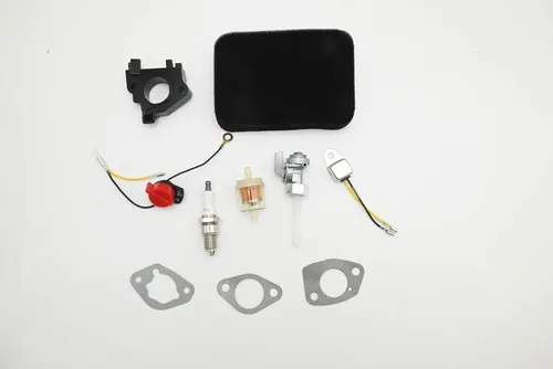 Vista 9 de Carburador con kit de bujía, repuesto para motor DeWALT DXGNR7000 DG7000B DG7000BC DG6000 6550 7000 Watt 13HP