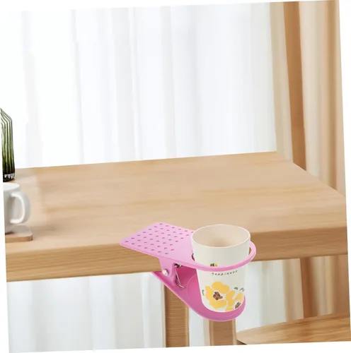 Vista 3 de Clip para taza de oficina con clip para silla, taza, mesa, soporte para tazas, soporte para tazas, soporte para tazas, soporte de taza