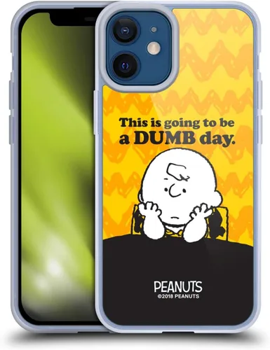 Vista 57 de Head Case Designs Funda de gel suave con licencia oficial de Peanuts Autumn Charlie Brown compatible con Apple iPhone 7 Plus/iPhone 8 Plus