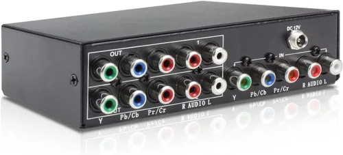 Vista 5 de BolAAzuL 1x2 2-Way Componente Video Audio Splitter RCA 1in 2 Out