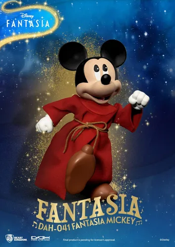 Vista 3 de Beast Kingdom Disney's Fantasia: Mickey DAH-041 Dynamic 8ction Heroes figura de acción, multicolor