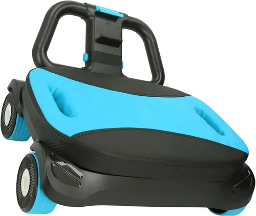 Vista 7 de Rueda de rodillo abdominal compacta, ruedas dobles con soporte para el codo y 2 rodilleras, equipo de entrenamiento de cuerpo completo para el hogar