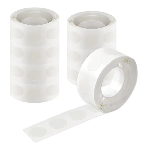Vista 19 de UPINS Puntos de Pegamento, 300 Piezas Puntos Adhesivos de Pegamento para Globos de Doble Cara Removibles Puntos de Cinta Adhesiva para Globos