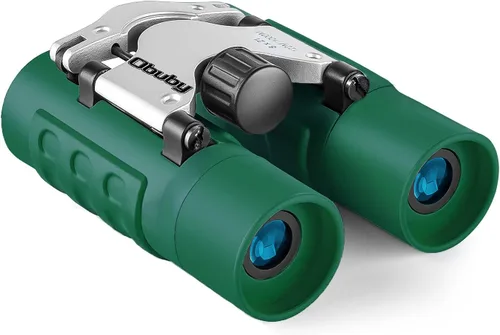 Vista 12 de Binoculares reales para niños. Regalos para niños de 3 a 12 años. Niños o niñas. Binoculares compactos de juguete de 8x21 con óptica de alta
