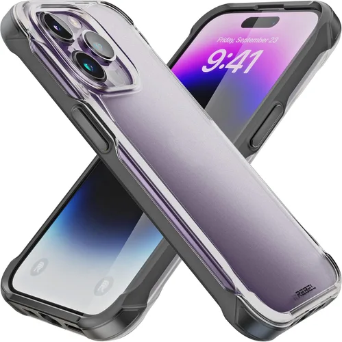 Vista 10 de Phone REBEL - Funda transparente para iPhone 14 Plus [Crystal Series Gen-4] Compatible con MagSafe Resistente, Antiarañazos, Sin Amarilleo