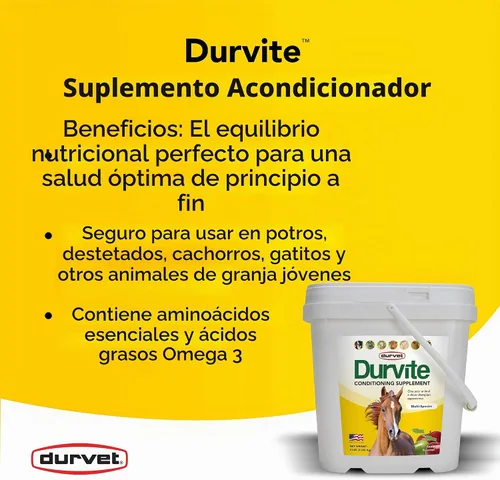 Vista 2 de Durvet Durvita, 5 lb