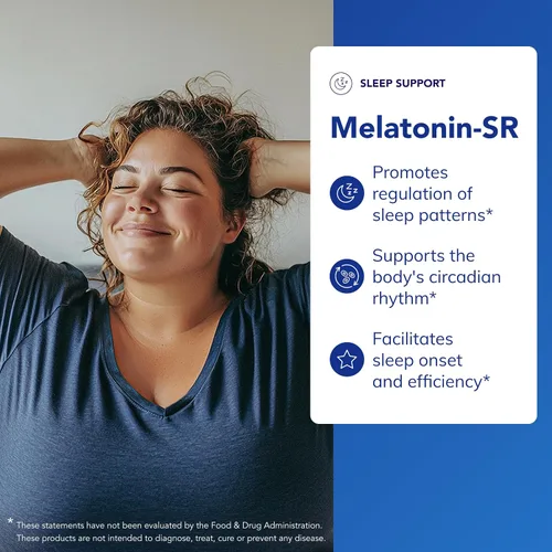 Vista 3 de Pure Encapsulations Melatonina-SR - Melatonina de liberación prolongada - Apoya el sueño reparador* - Suplemento para dormir - Sin gluten y vegano