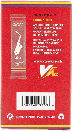 Vista 5 de Vandoren Boquilla para saxofón alto, paquete de cañas y accesorios