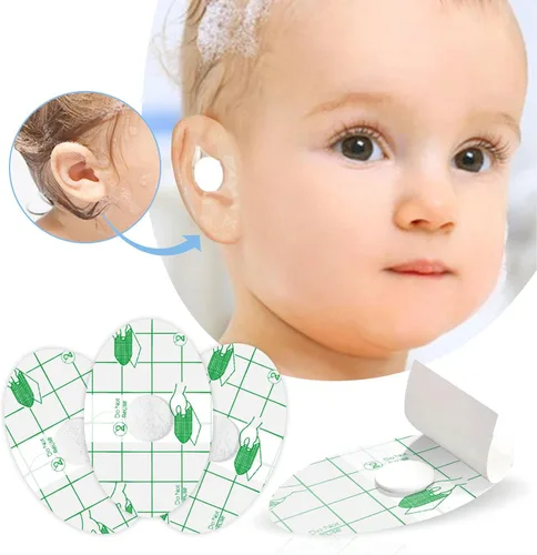 Vista 6 de 60 calcomanías impermeables para bebés, cubiertas desechables para los oídos para la ducha, natación, deportes acuáticos multifuncionales, diseño