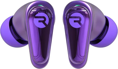 Vista 10 de Auriculares Raycon Pro inalámbricos Bluetooth con cancelación activa de ruido híbrida, modo de consciencia, 40 horas de batería, 6 micrófonos