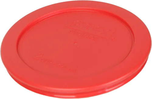 Vista 2 de Pyrex 7200-PC - Tapa de repuesto para almacenamiento de alimentos de 2 tazas (4 unidades), fabricada en Estados Unidos