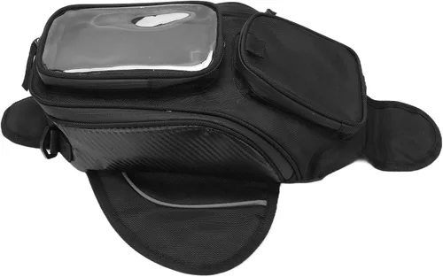 Vista 7 de Aramox Bolsa universal para motocicleta, mochila decorativa, impermeable, tela Oxford para montar, Popular
