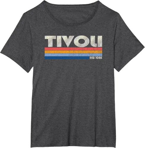 Vista 30 de Camiseta vintage de los años 80 estilo Tivoli NY