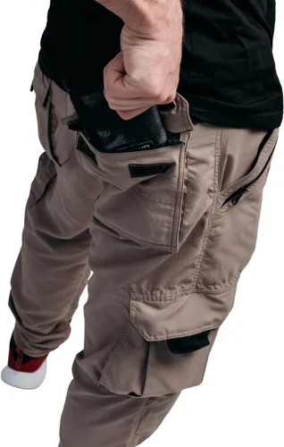 Vista 2 de PROJECT7 Lightweight Quick Drying Pro Travel Pants with Anti Pick-Pocket 11 Pocket Design for Maximum Carrying Capacity.