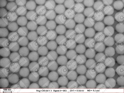 Vista 4 de Nanopartículas de sílice coloidal Alpha Nanotech (20 nm, 0.3 fl oz, 10 mg/ml)