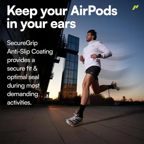 Vista 6 de Proof Labs HyperFoam - Almohadillas de espuma viscoelástica para AirPods Pro de 1ª y 2ª generación, núcleo de comodidad patentado para un mejor