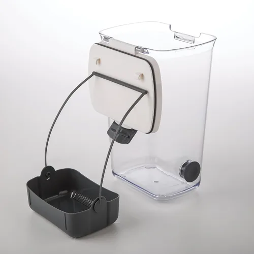 Vista 3 de ProKeeper Herb Keeper - Blanco, con tapón de drenaje de silicona extraíble, plástico sin BPA