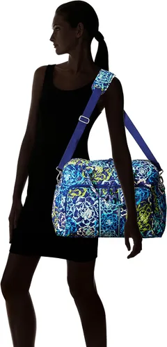 Vista 6 de Vera Bradley Bolsa de viaje Weekender de algodón para mujer