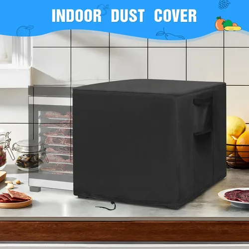 Vista 6 de Funda para deshidratador Cosori 10 bandejas para deshidratador de alimentos, cubiertas a prueba de polvo, cubiertas impermeables