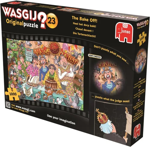 Vista 5 de Jumbo Wasgij Original 23 The Bake Off Rompecabezas (1000 piezas)