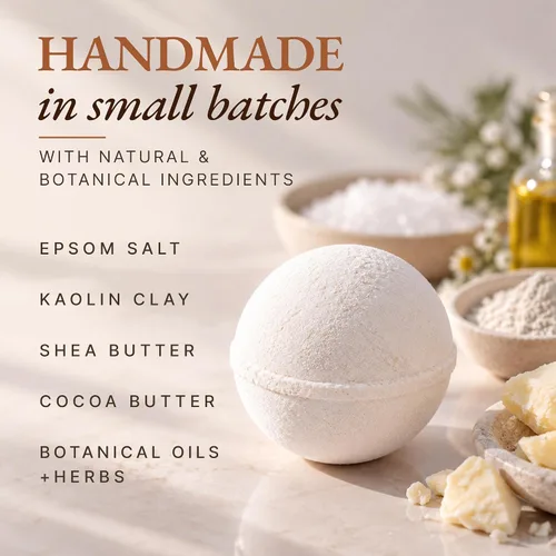 Vista 5 de Bath Bombs Gift Set - USA Made with Organic & Natural Ingredients