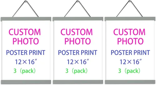 Vista 15 de YK artwood Impresiones de lienzo personalizadas con tus fotos de 8 x 10 pulgadas, imágenes personalizadas a lienzo para amantes, familiares, niños