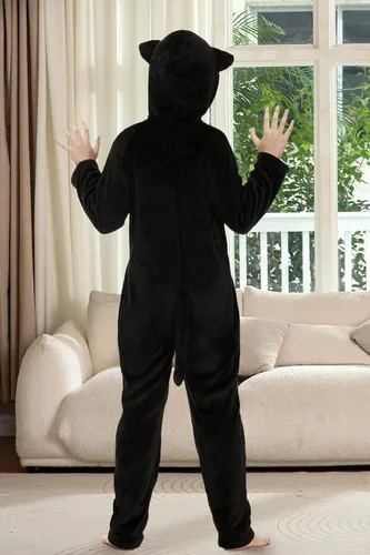 Vista 6 de BesserBay Mono unisex de una pieza con capucha para niños de 4 a 14 años
