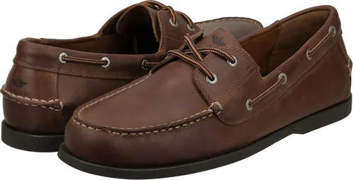 Vista 8 de Dockers Vargas zapatos mocasines de cuero cosidos a mano para hombre