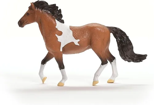 Vista 4 de Schleich Horse Club - Figurina de caballo semental Mangalarga Marchador - Figuras de ponis para niñas y niños - Edades de 5+