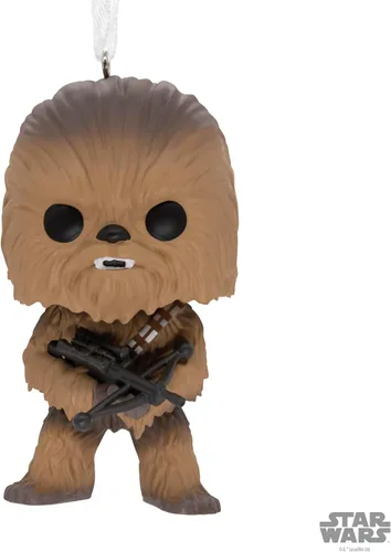 Vista 6 de Hallmark Star Wars Chewbacca Funko Pop! Adorno navideño