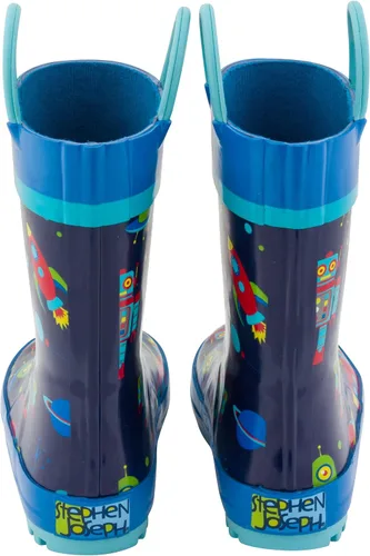 Vista 2 de Stephen Joseph Botas de lluvia con estampado completo para niñas