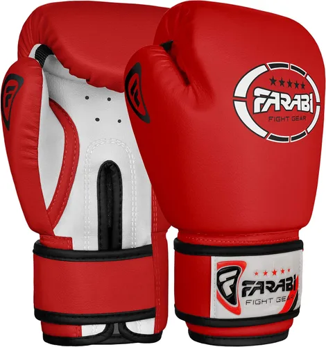 Vista 7 de Farabi Sports Guantes de boxeo para niños de 4, 6, 8 onzas, guantes de boxeo para niños, guantes de boxeo juveniles, guantes de boxeo para niños