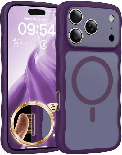 Vista 10 de TAURI Funda para iPhone 16 para mujeres y niñas, con control de cámara, [compatible con Masafe], funda Wave para iPhone 16 de 6.1 pulgadas
