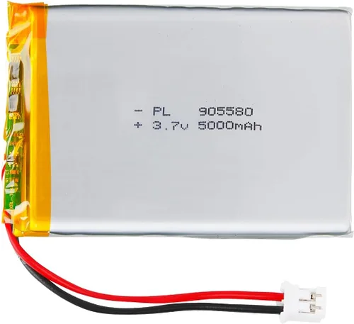 Vista 9 de 503040 3.7V Lipo Batería 600mAh Batería recargable de polímero de litio con conector JST PH2.0.000 in para dispositivo electrónico