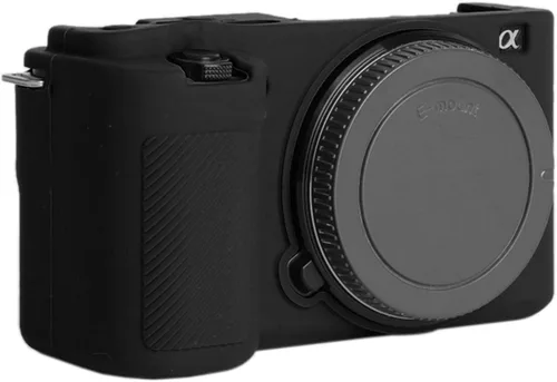 Vista 11 de ZV-E10 - Funda de silicona para Sony ZV-E10, color verde militar
