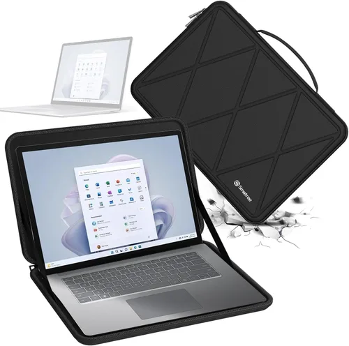 Vista 12 de Smatree Funda protectora dura EVA para Microsoft Surface 6/5/4/3 de 15 Serie X - Negro