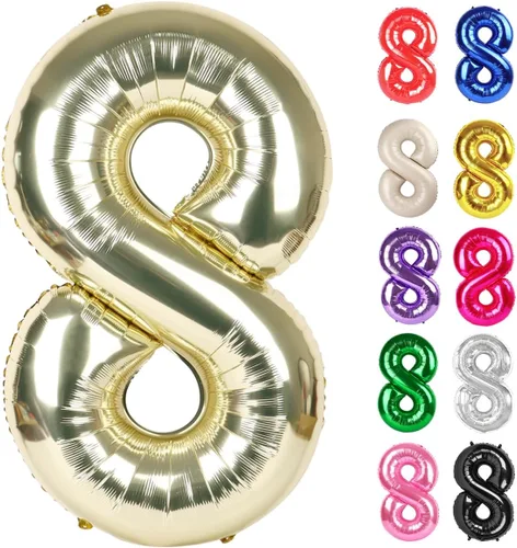 Vista 109 de Globo negro del número 0 de 40 pulgadas – globo número 0, decoraciones