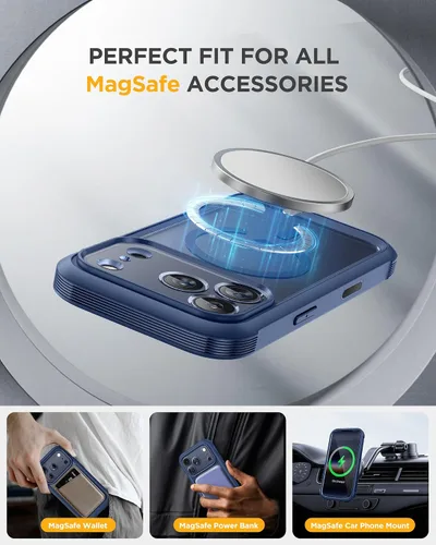 Vista 574 de Miracase Serie de vidrio para iPhone 11 de 6.1 pulgadas, funda protectora de cuerpo completo resistente mejorada con protector de pantalla de vidrio
