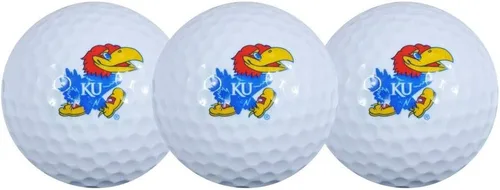 Vista 3 de Juego de 3 pelotas de golf universitarias