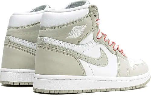 Vista 3 de Nike Air Jordan 1 High OG WMNS - Espuma de mar para mujer color naranja curativoblanco 8W