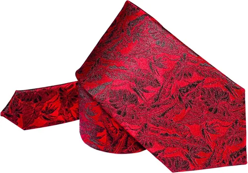 Vista 3 de STEFANO CORVALI Mens Tie Pocket Square Set Silk Dress Woven Necktie with Hanky Cufflinks Clip