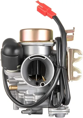 Vista 3 de PUCKY Carburador para CVK32MM Keihin motocicleta de repuesto para todos los scooters ATV con motor GY6 de 150-250 cc tanque 260 scooter