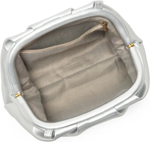 Vista 8 de Bolsos de mano de cuero PU suave para mujer Bolso de noche elegante y lujoso formal