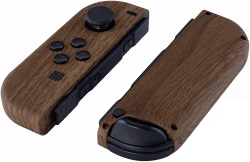Vista 3 de eXtremeRate - Carcasa de control portátil Joy-Con con set de botones completo, repuesto de carcasa hazlo tú mismo para control de Nintendo Switch