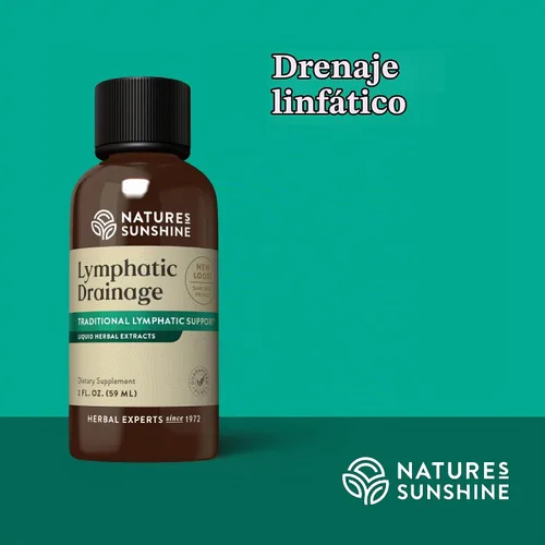 Vista 4 de Nature's Sunshine - Gotas de drenaje linfático con extracto de cuchillas